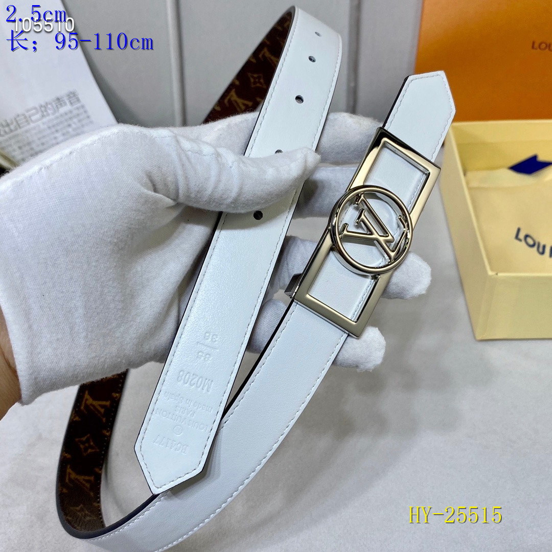 LV Belts 2.5 cm Width 008